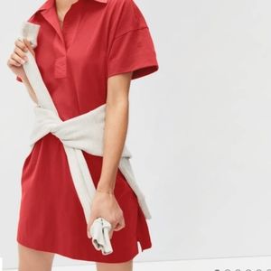 Everlane retro jersey polo dress
